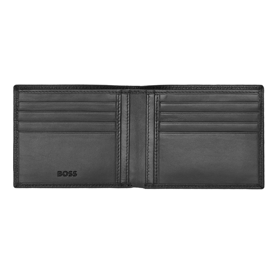 Hugo Boss Portefeuille Classic Grained En Cuir Graine | Porte-Cartes Homme